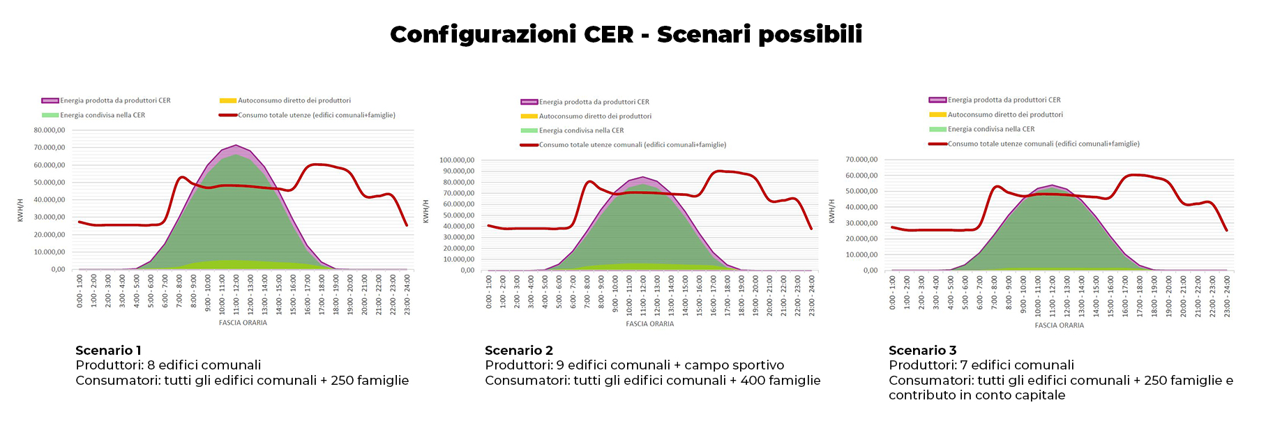 Studio di Fattibilità CER - studio possibili scenari