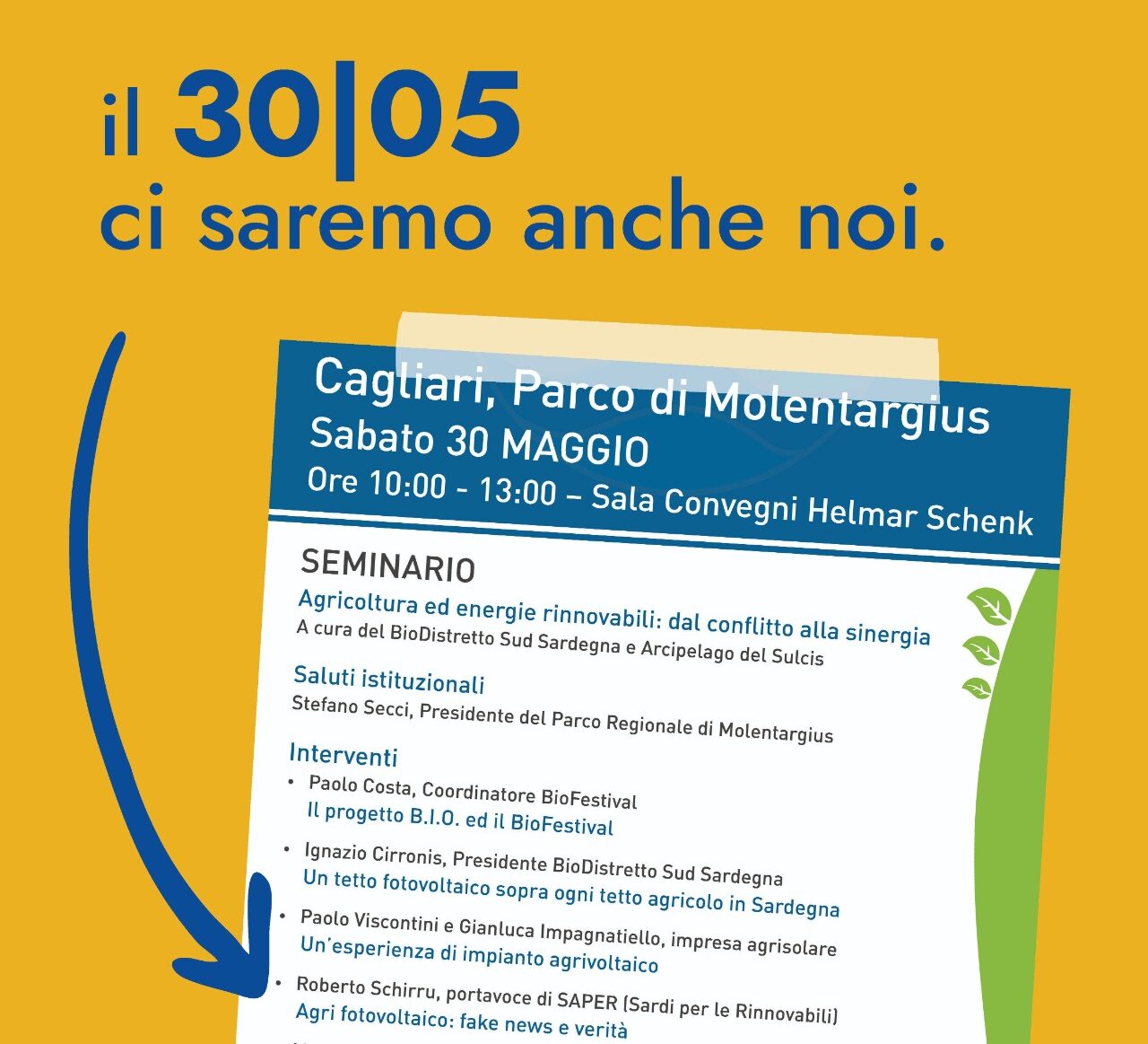 BIA e SAPER al Festival dell’Asinara: energia, territorio e il ruolo di una transizione consapevole